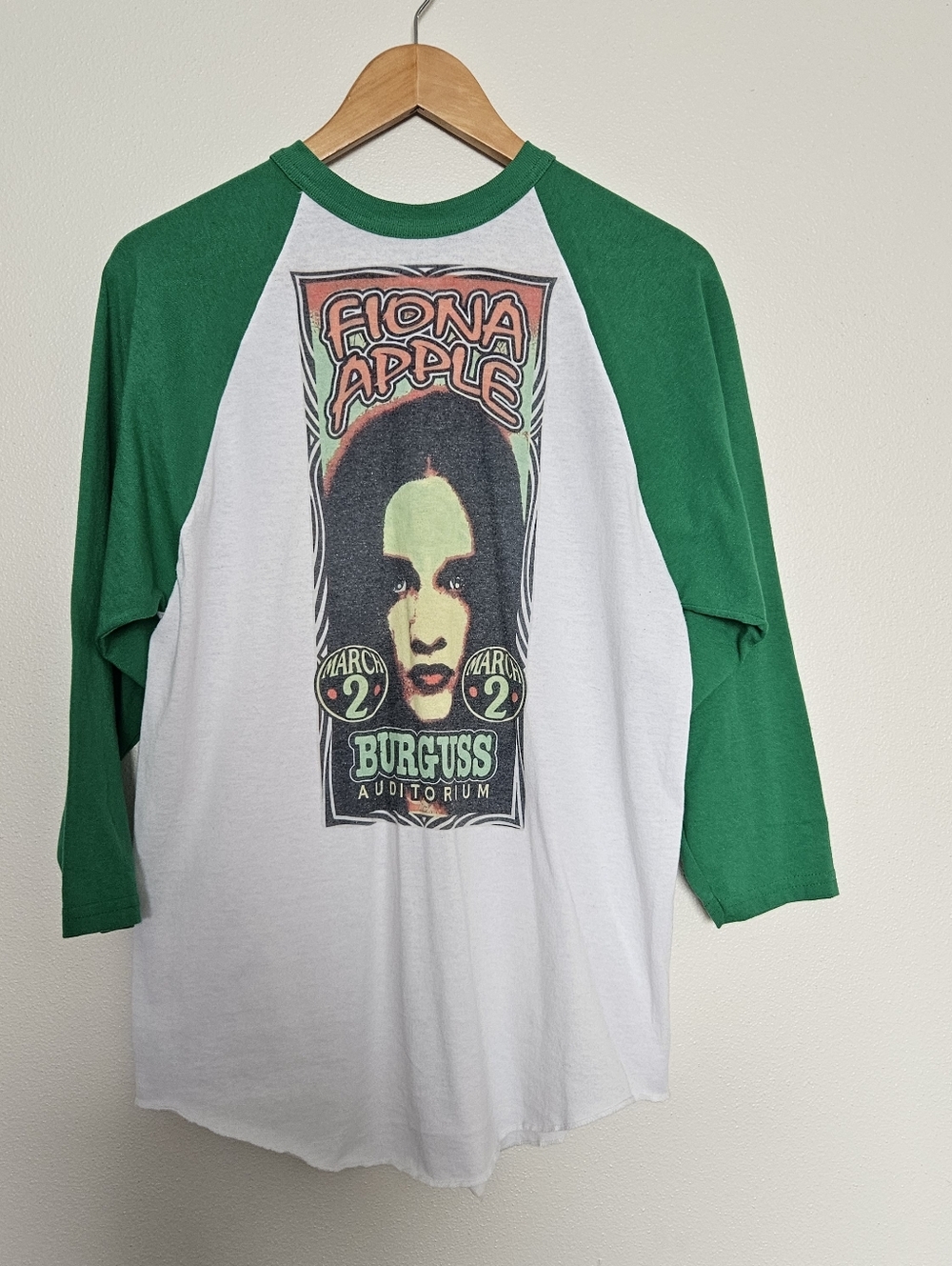 Fiona Apple Raglan Tee - Picture 2 of 6